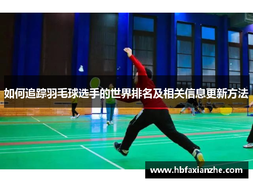 如何追踪羽毛球选手的世界排名及相关信息更新方法